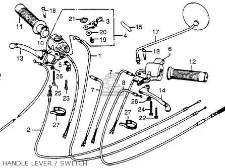 honda spree parts diagram