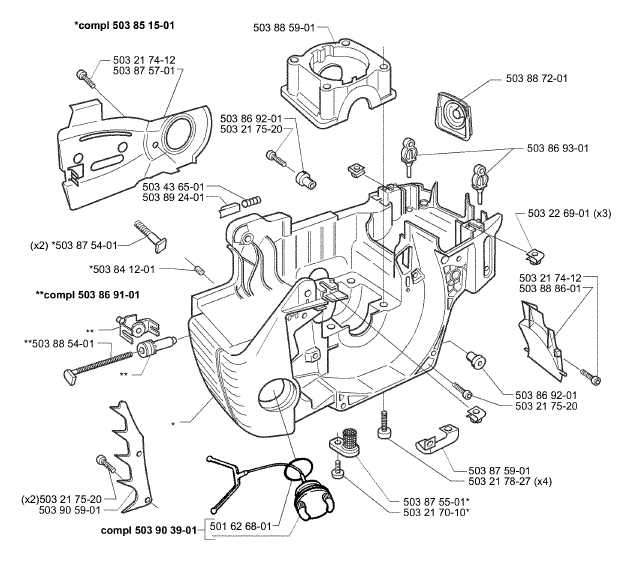 poulan pro 450e parts diagram