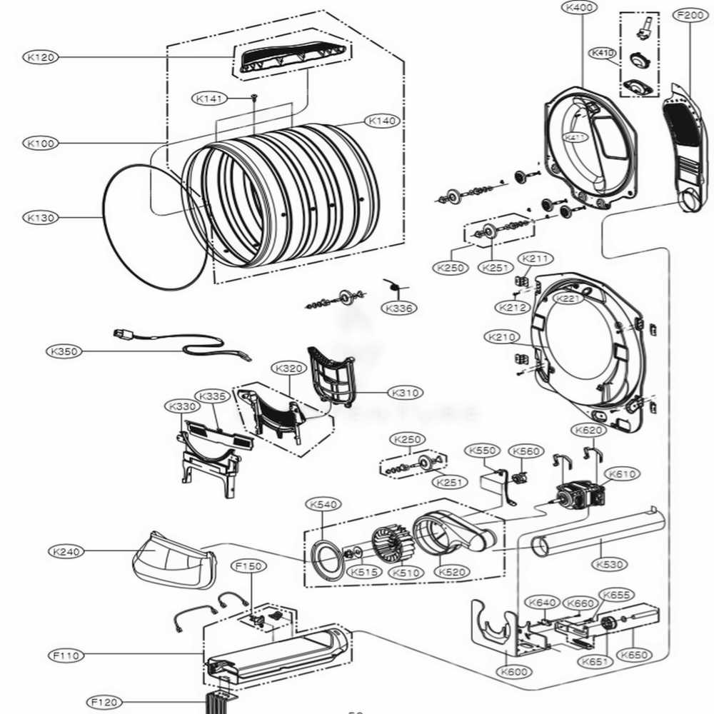 kenmore he3 washer parts diagram