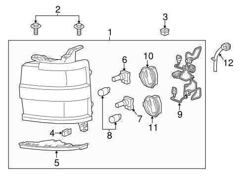 2016 chevy silverado parts diagram