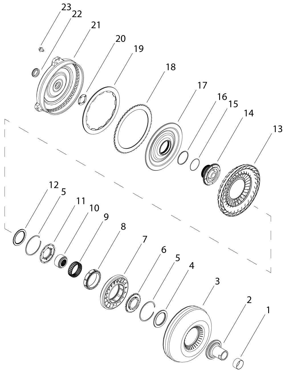 4l80e transmission parts diagram