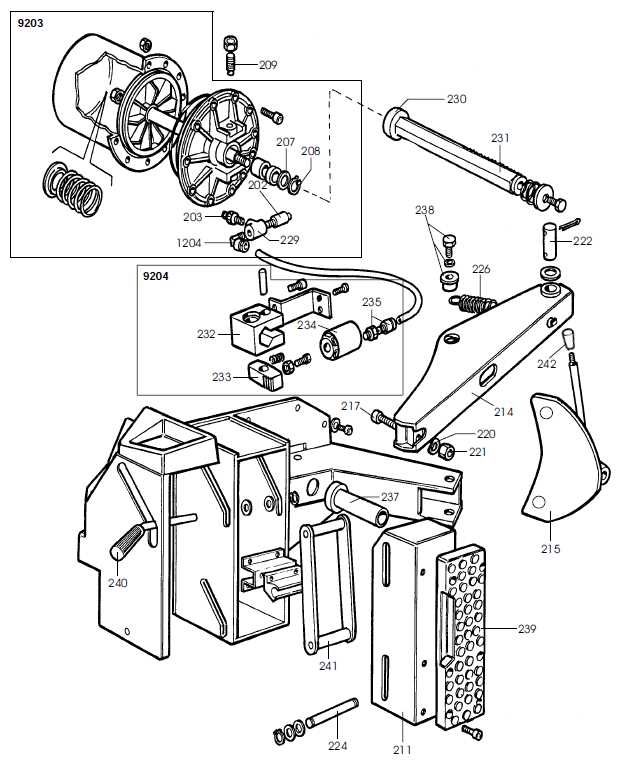 corghi tire machine parts diagram