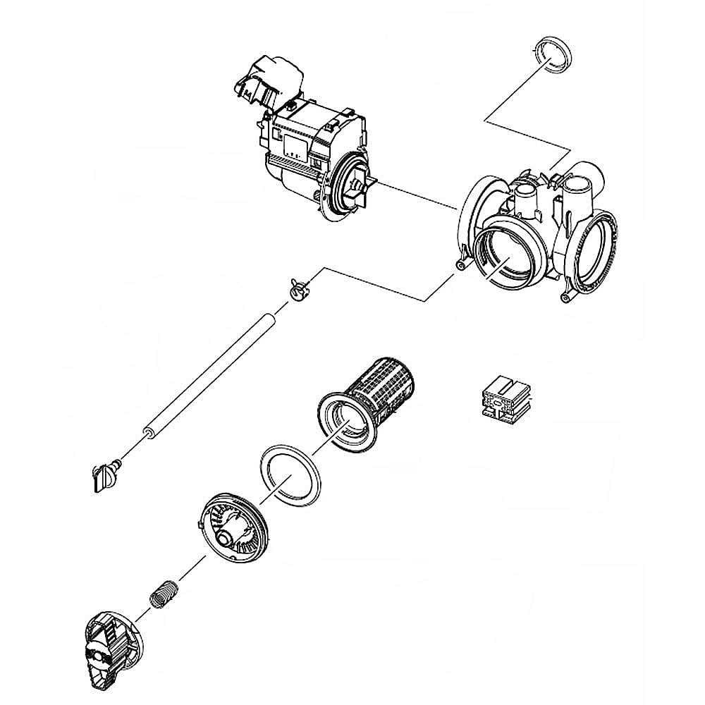 samsung wf45t6000aw parts diagram