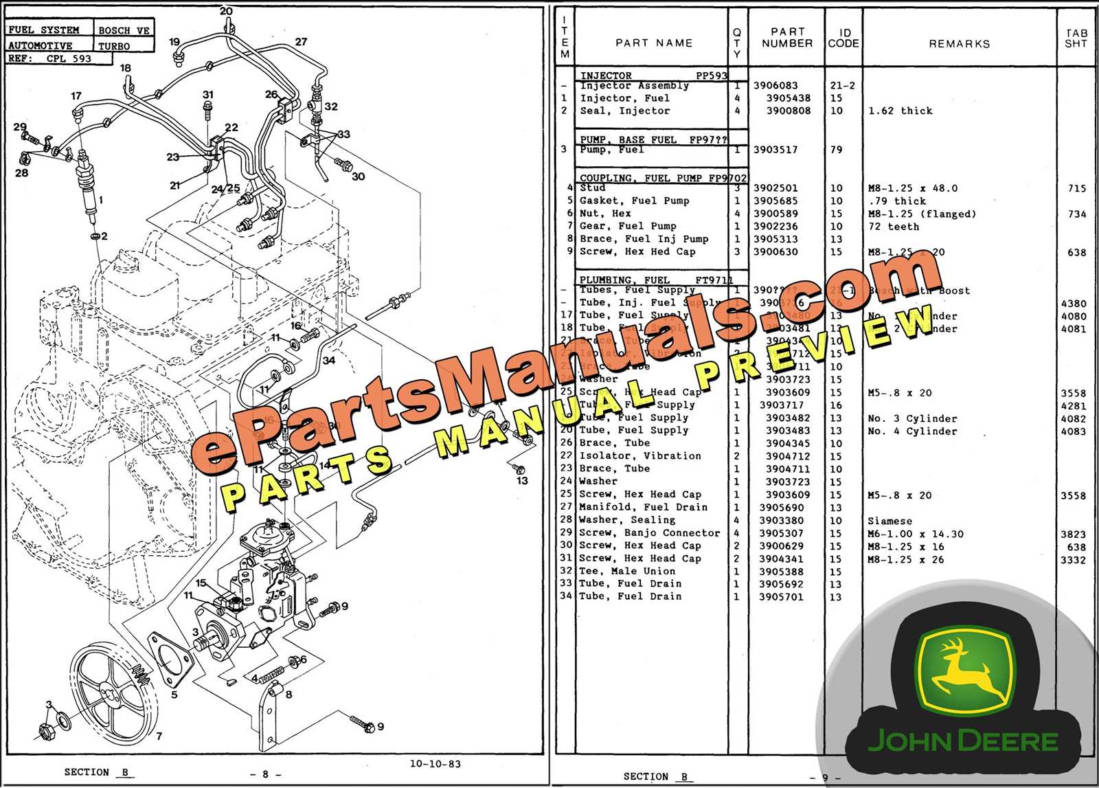 john deere parts diagrams