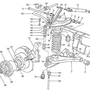 front suspension parts diagram