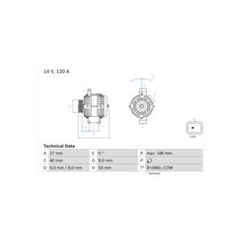 bosch alternator parts diagram