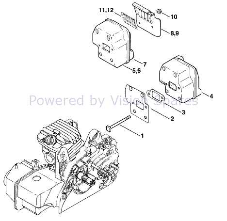 ms250 stihl parts diagram