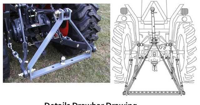 agricultural tractor parts of a tractor diagram