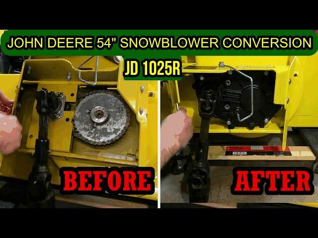 john deere 54 snowblower parts diagram