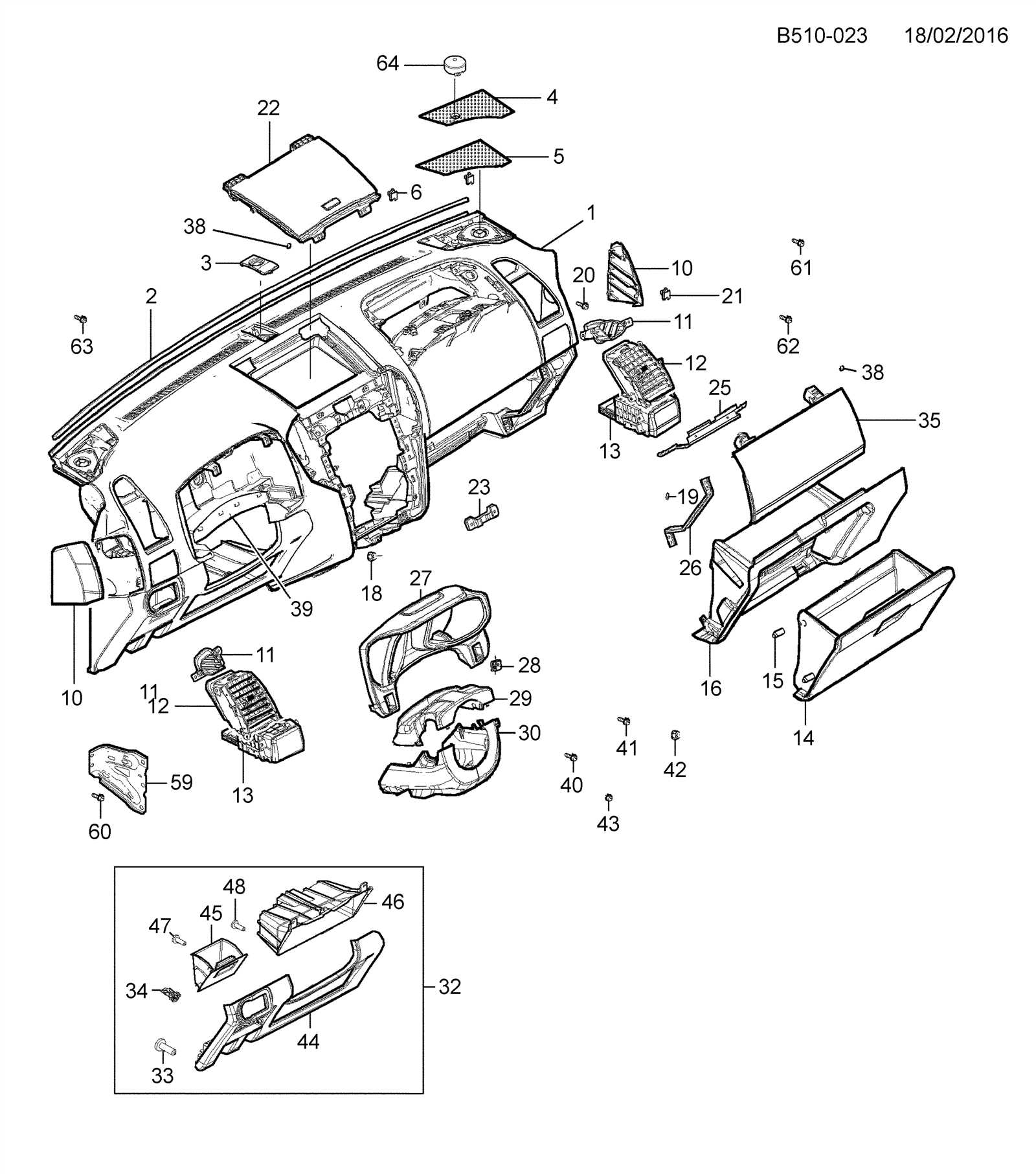 2012 chevy silverado parts diagram