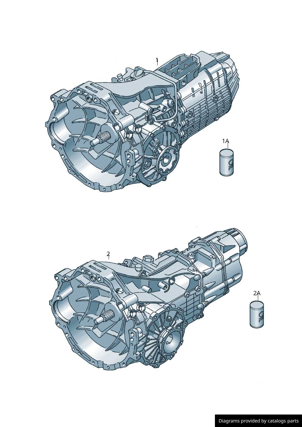 car transmission parts diagram