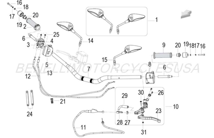 benelli parts diagram