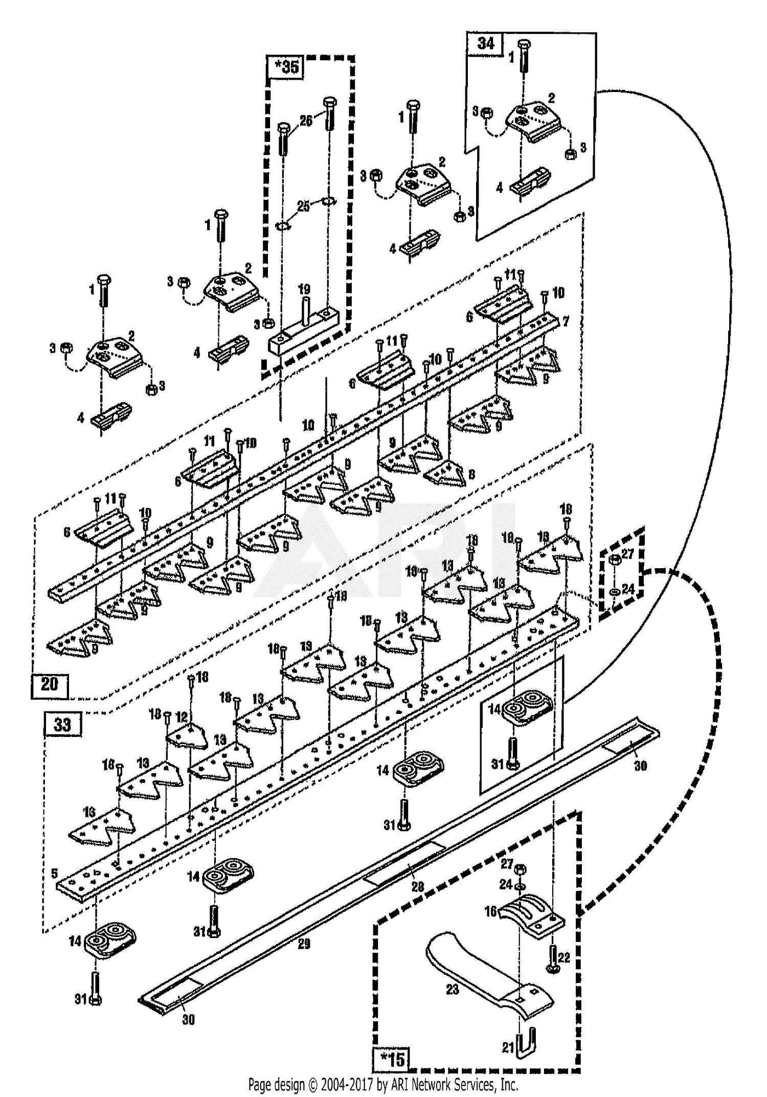 john deere no 9 sickle mower parts diagram