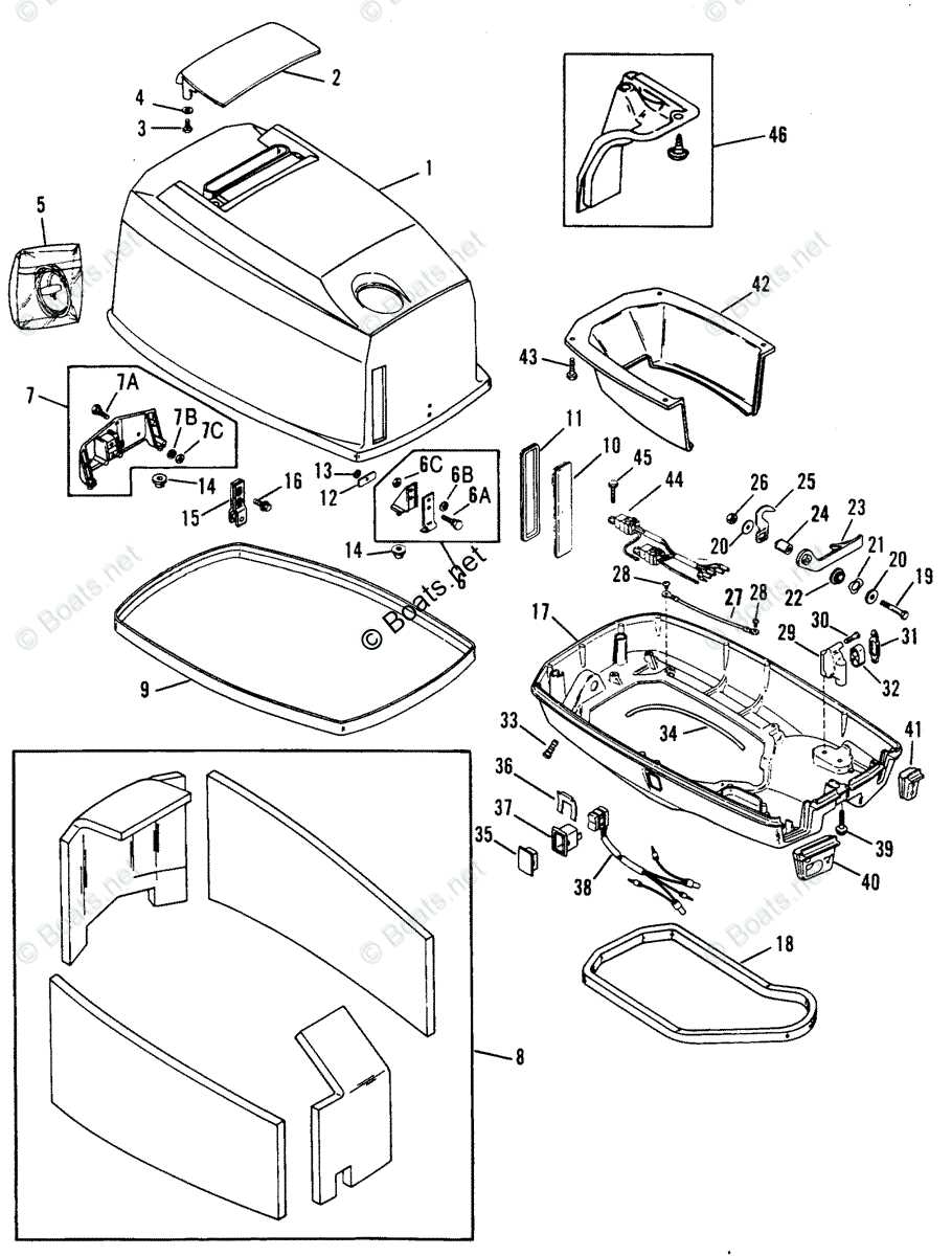 60 hp mariner outboard parts diagram