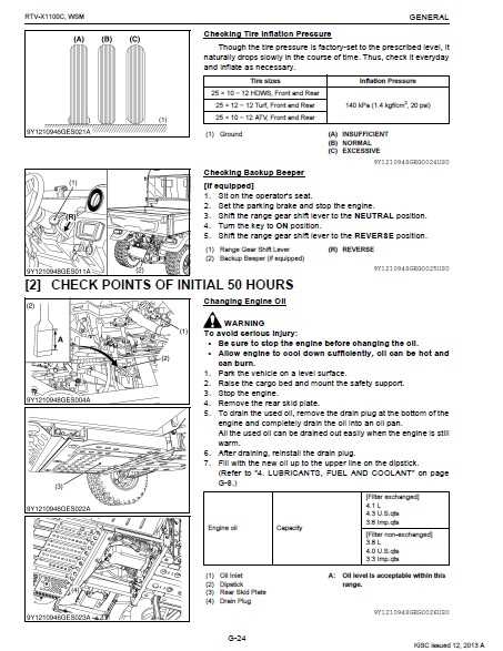 kubota rtv x1100c door parts diagram