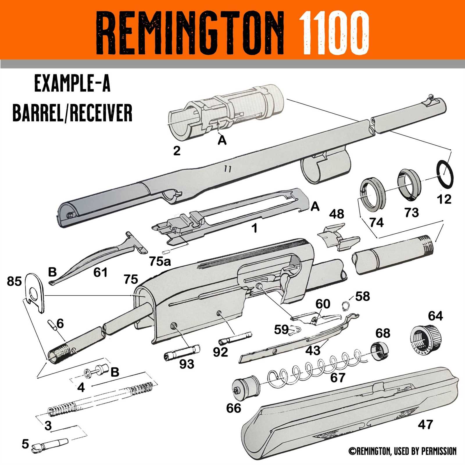 remington 770 parts diagram