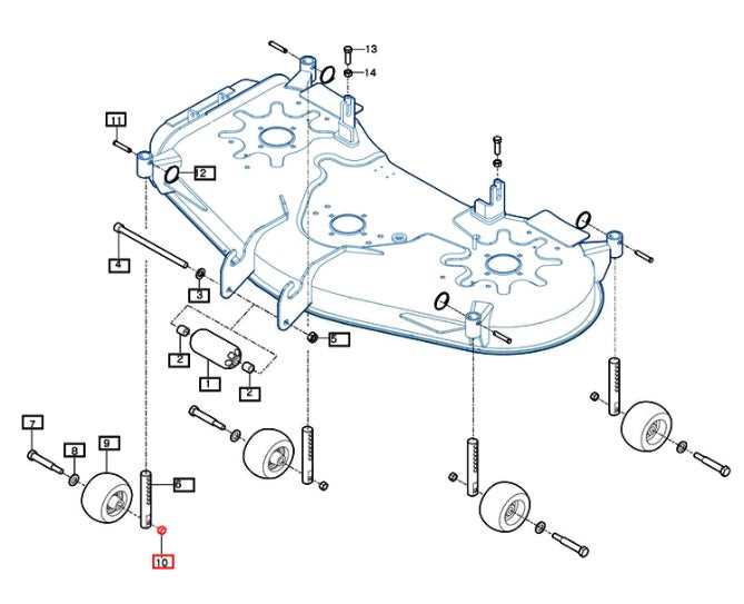 john deere z445 mower deck parts diagram