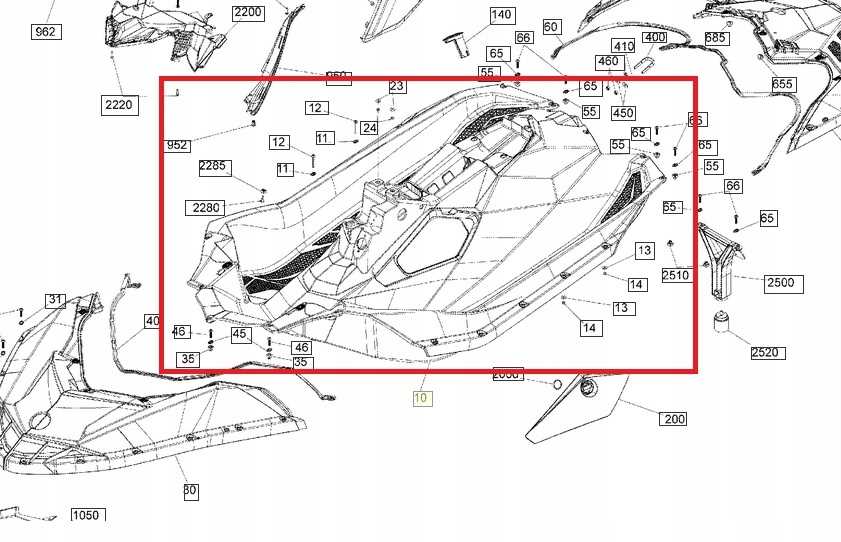 2017 sea doo spark parts diagram