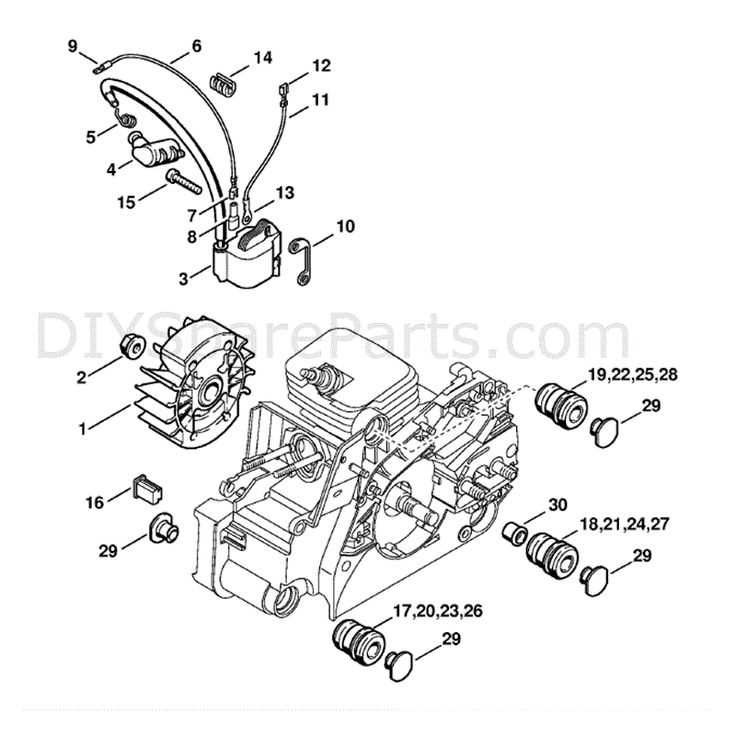 stihl ms 362 parts diagram