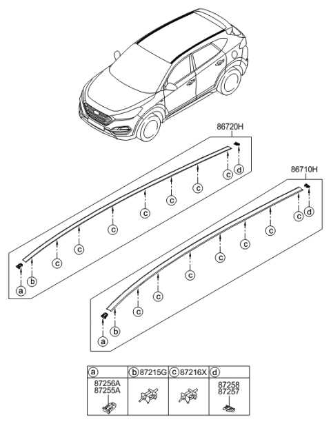 2017 hyundai tucson parts diagram