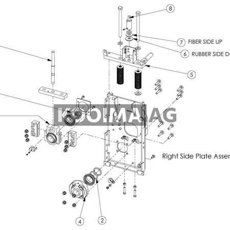 john deere 7800 parts diagram