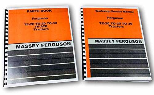 ferguson te20 parts diagram