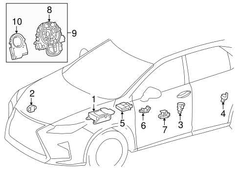 2017 lexus rx 350 parts diagram