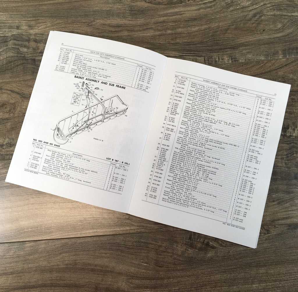 new idea hay rake parts diagram