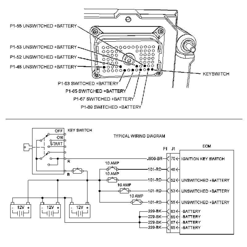 cat 3406e parts diagram