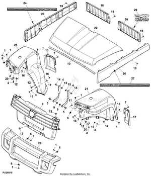 honda element body parts diagram