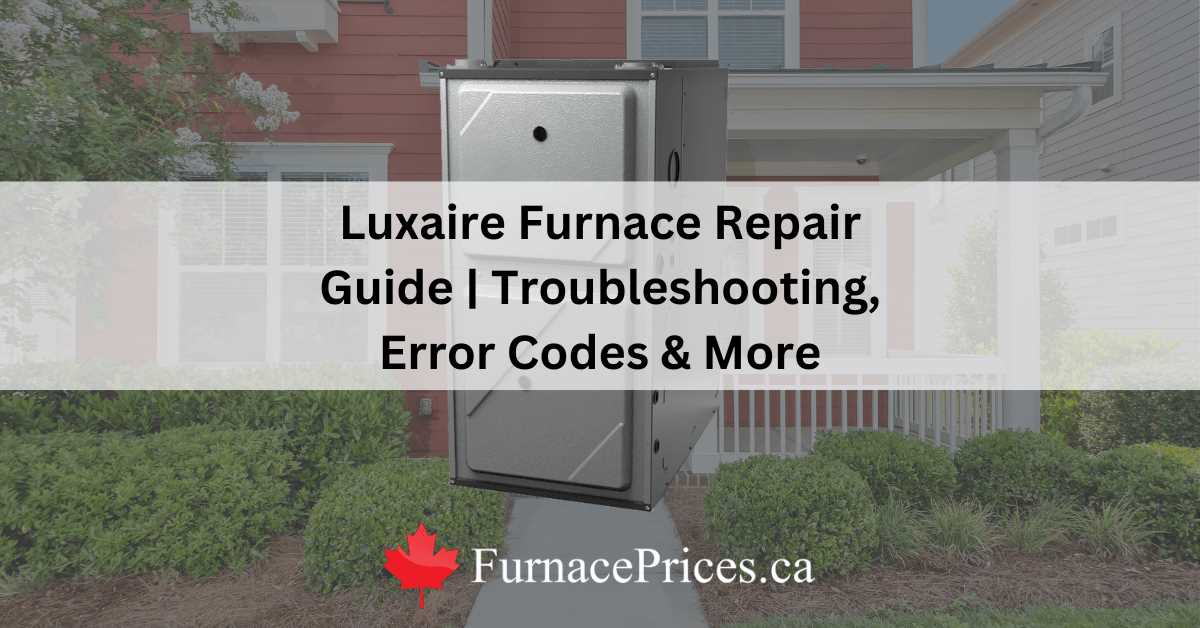 luxaire parts diagram