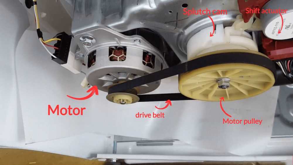 whirlpool top load washing machine parts diagram