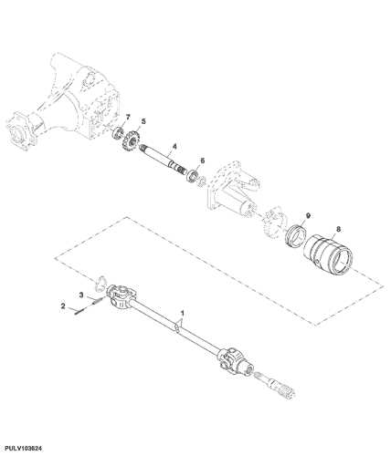 john deere 2032r parts diagram