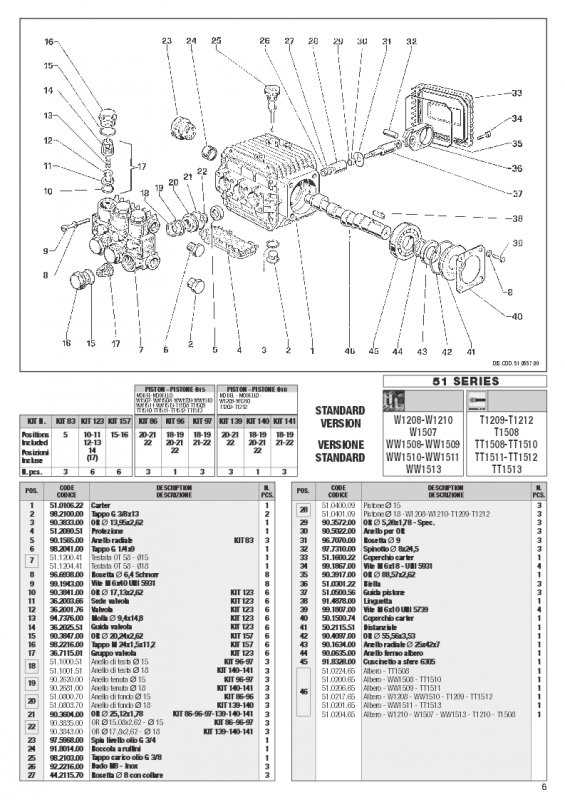 pressure washer pump parts diagram