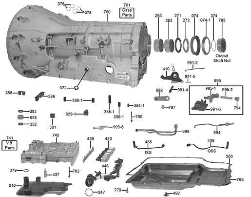 6r140 transmission parts diagram