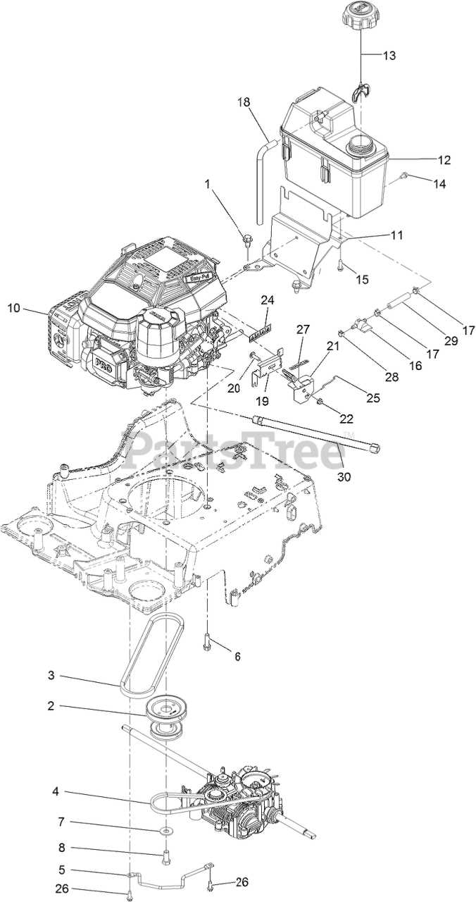 exmark 30 parts diagram