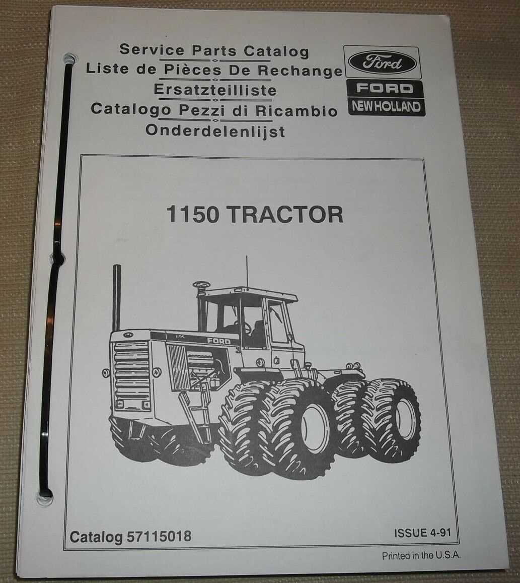 new holland tractor parts diagram