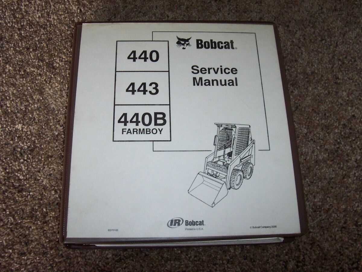 bobcat 440b parts diagram