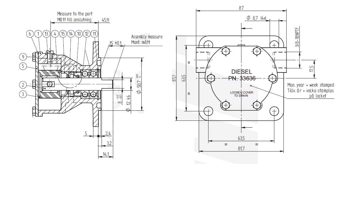 westerbeke generator parts diagram