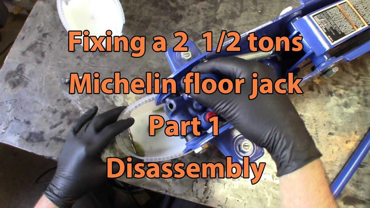 craftsman 2 ton floor jack parts diagram