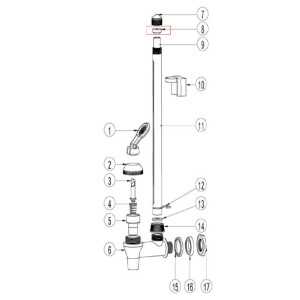 moen 7600 parts diagram