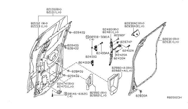 2008 nissan frontier parts diagram