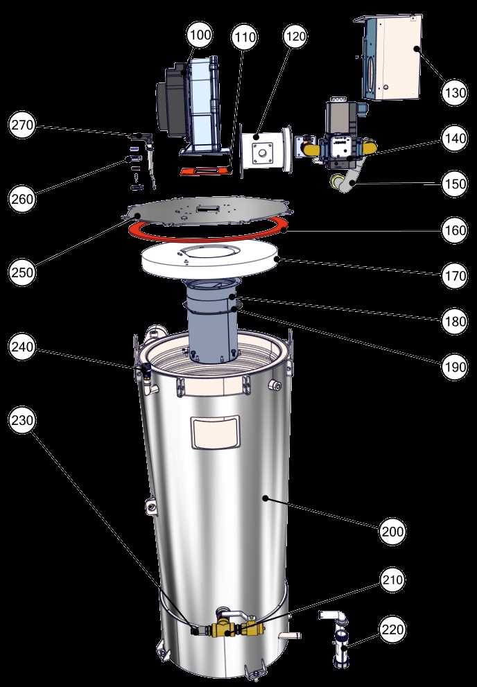 a.o. smith gas water heater parts diagram