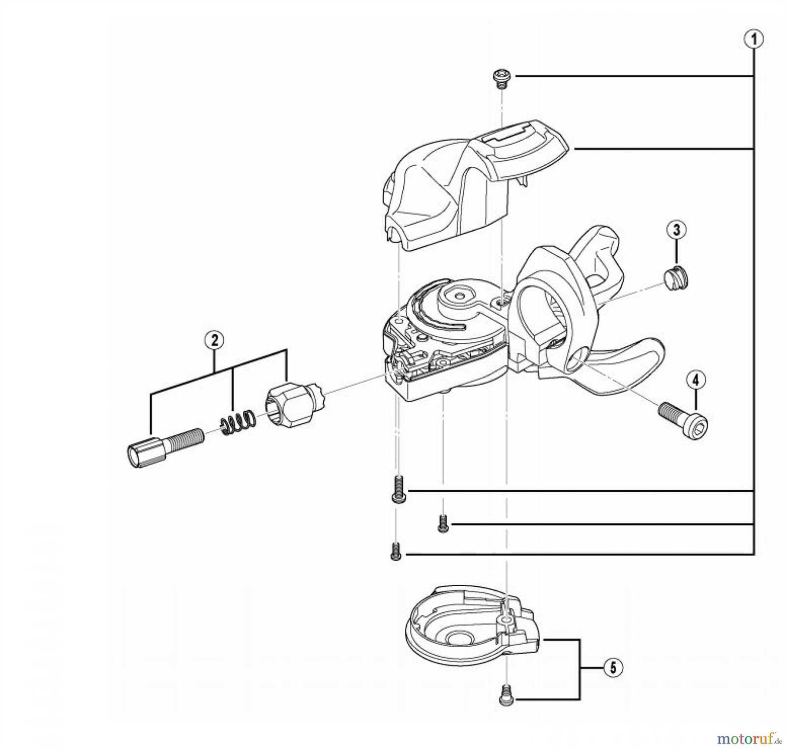 shimano slx shifter parts diagram