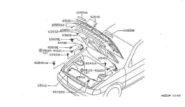 nissan oem parts diagram