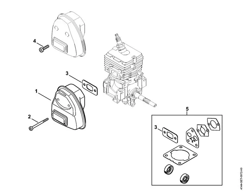 stihl fs 40 parts diagram