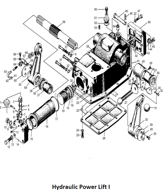 jinma 284 parts diagram