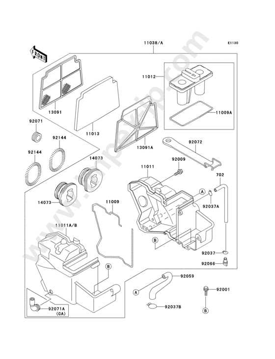 ninja 250 parts diagram