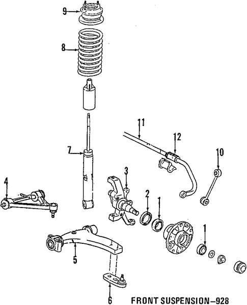 porsche oem parts diagram