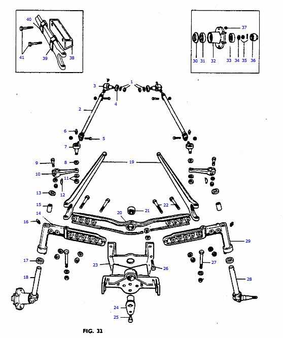 massey ferguson tractor parts diagram